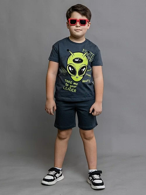 Комплект (футболка и шорты) для мальчика (0009_ЛС24)