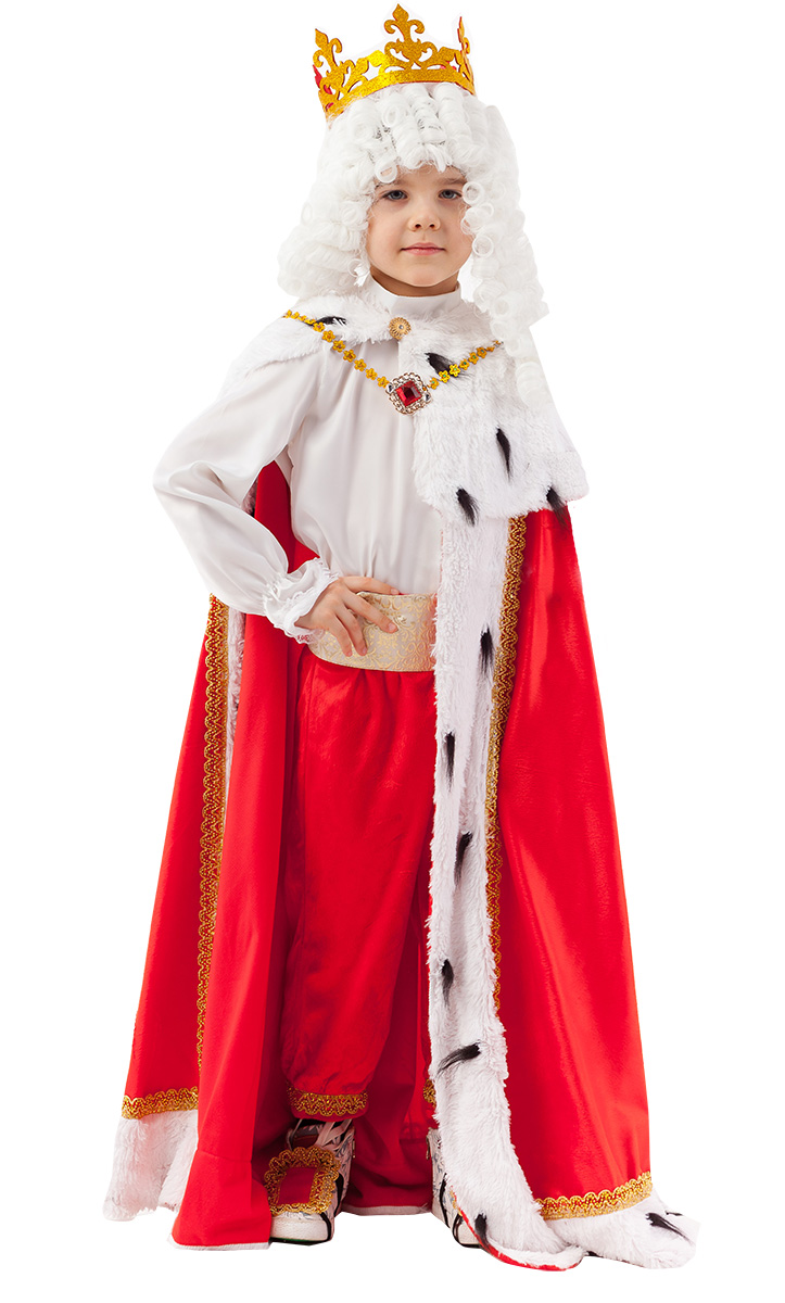 Новогодний карнавальный костюм принца или короля для мальчика своими руками.