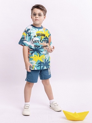 Комплект футболка и шорты для мальчика (0012_ЛС22)