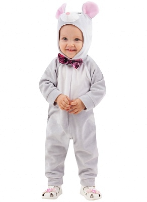 Плюшевый костюм мышонка для мальчика